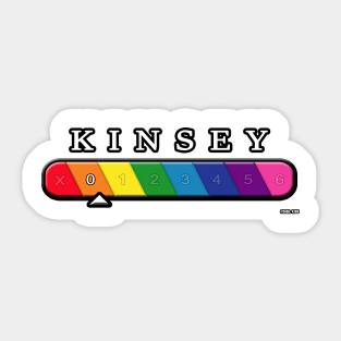 Kinsey Scale 0 Sticker